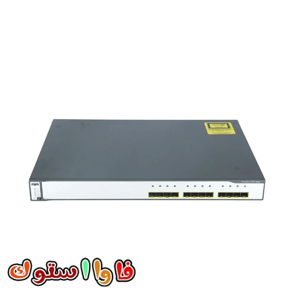 سوئیچ شبکه سیسکو 12 پورت WS-C3750G-12S-S