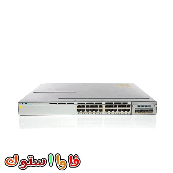 سوئیچ شبکه سیسکو 24 پورت WS-C3750X-24S-S