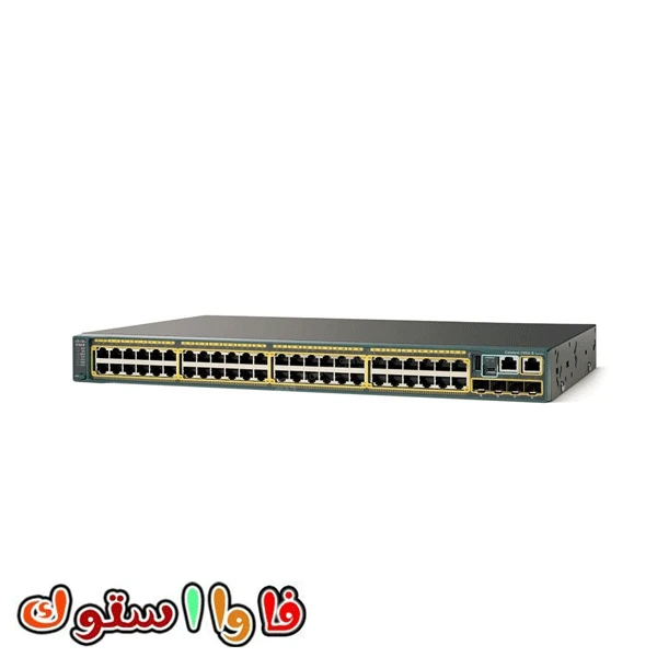 سوئیچ شبکه سیسکو 48 پورت WS-C2960S-48TS-L
