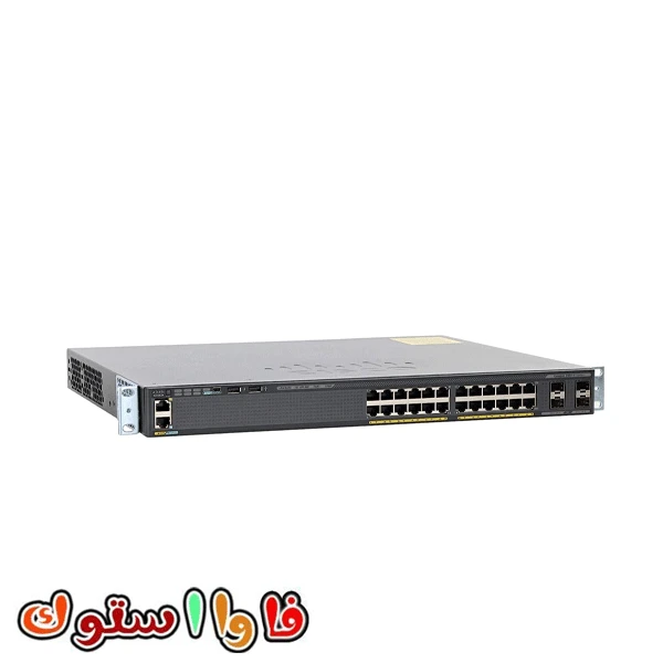 سوئیچ شبکه مدیریتی سیسکو 24 پورت WS-C2960X-24PS-L