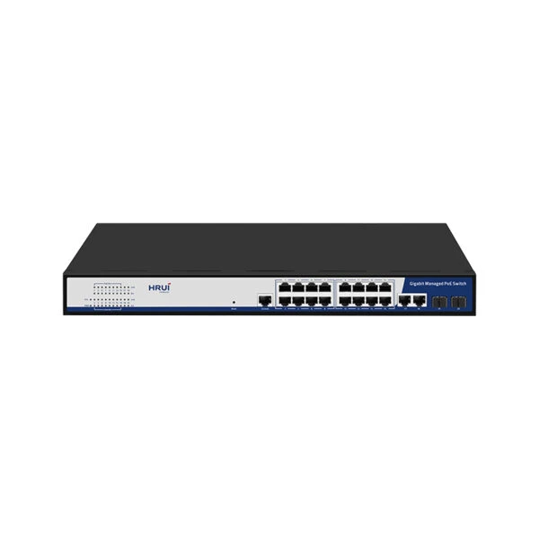 سوئیچ مدیریتی PoE گیگ اچ ار یو ای HRUI HR-AFGM-1622S-300