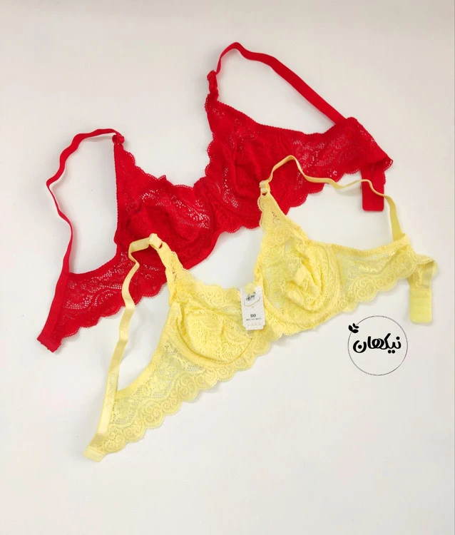 سوتین دانتل دالبری فنر دار لعیا کد۲۱۸