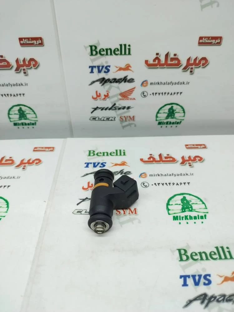 سوزن انژکتور موتور طرح کلیک 3 سوراخ (مشکی نارنجی)