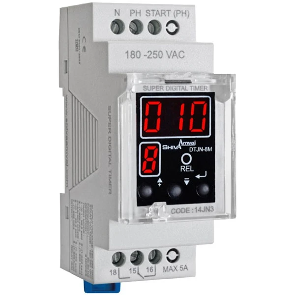 سوپر تایمر دیجیتال سری N مدل DTJN-8M – 14JN3 شیوا امواج
