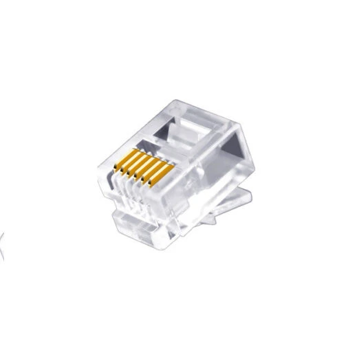 سوکت تلفن سانترال ۶ خط RJ11 6 PIN TELEPHONE CONNECTER