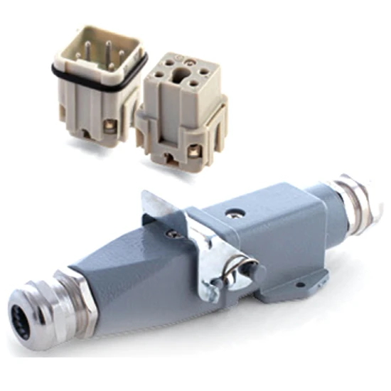 سوکت فرمان 4 پین سیار قابل نصب متسان مدل HDC-HA-004-4