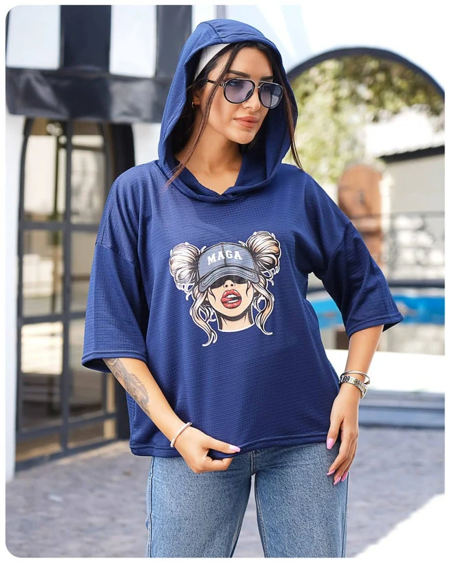 سویشرت باکسی کلاهدار پاییزه