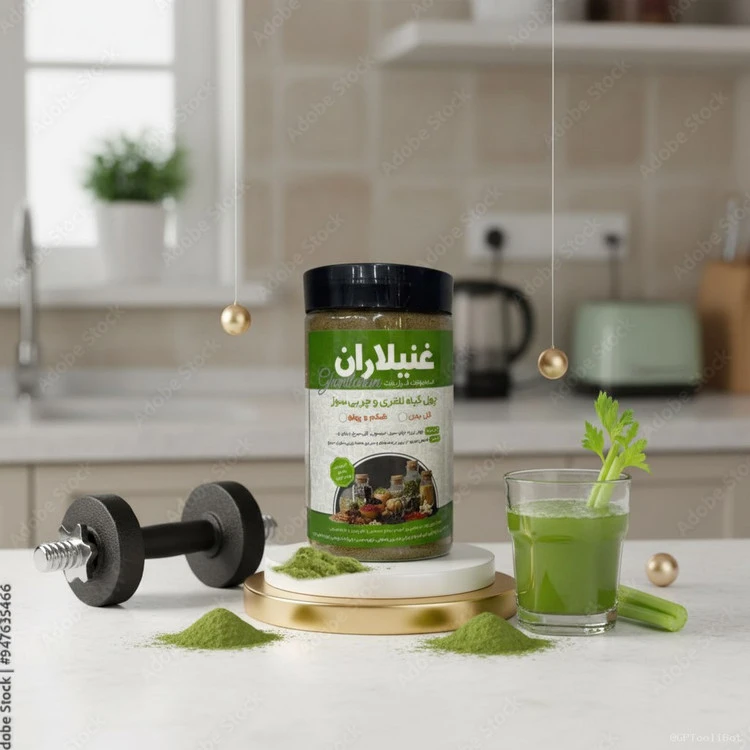 سویق چهل گیاه لاغری کاملا ارگانیک از چهل گیاه ۱۰۰٪طبیعی ۳۰۰گرمی