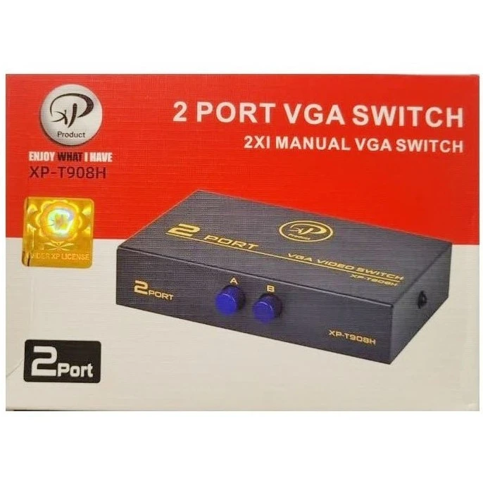 سوییچ vga دو پورت xp-t908h