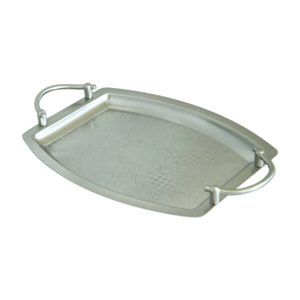 سينی پذیرایی حلالی نیکل دو تیکه کد6082-22N