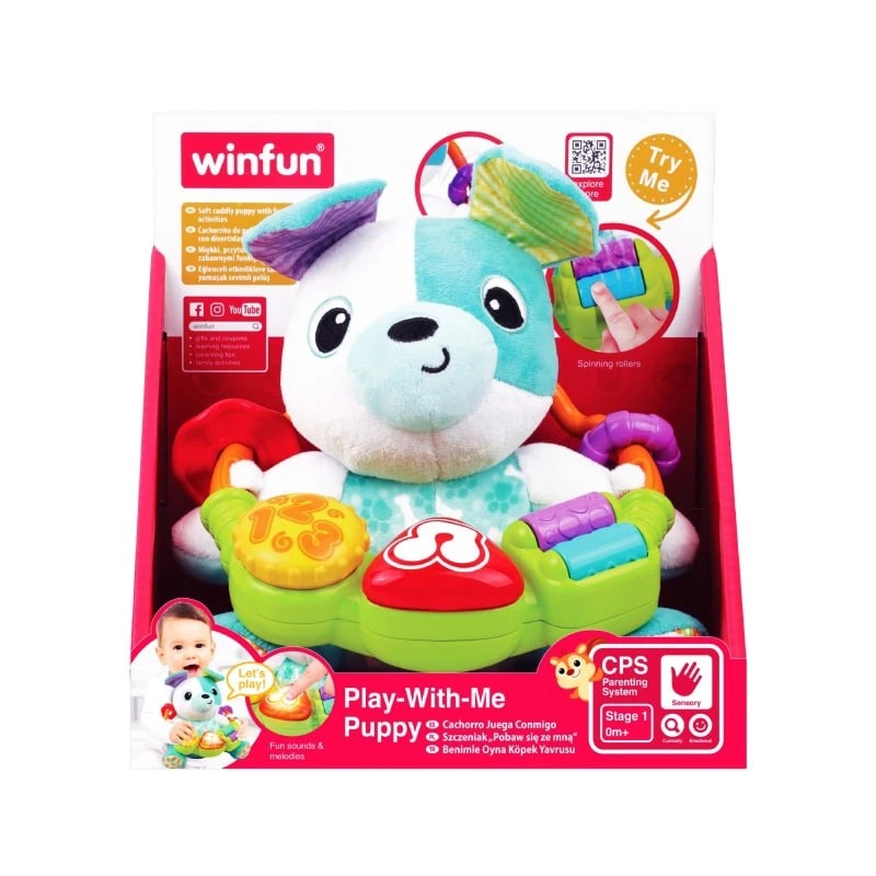 سگ پولیشی موزیکال وین فاین winfun کد 240104