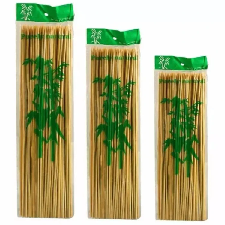 سیخ چوبی طول 30 سانت باریک