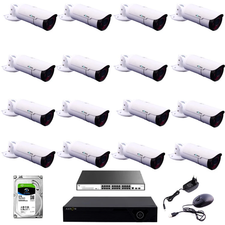 سیستم امنیتی تحت شبکه اکستون مدل NVR-1612