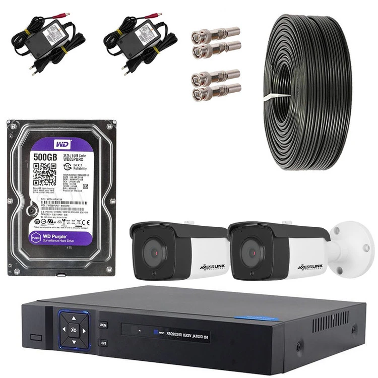 سیستم امنیتی مدل FULL HD KIT 002 LB - AXESSLINK