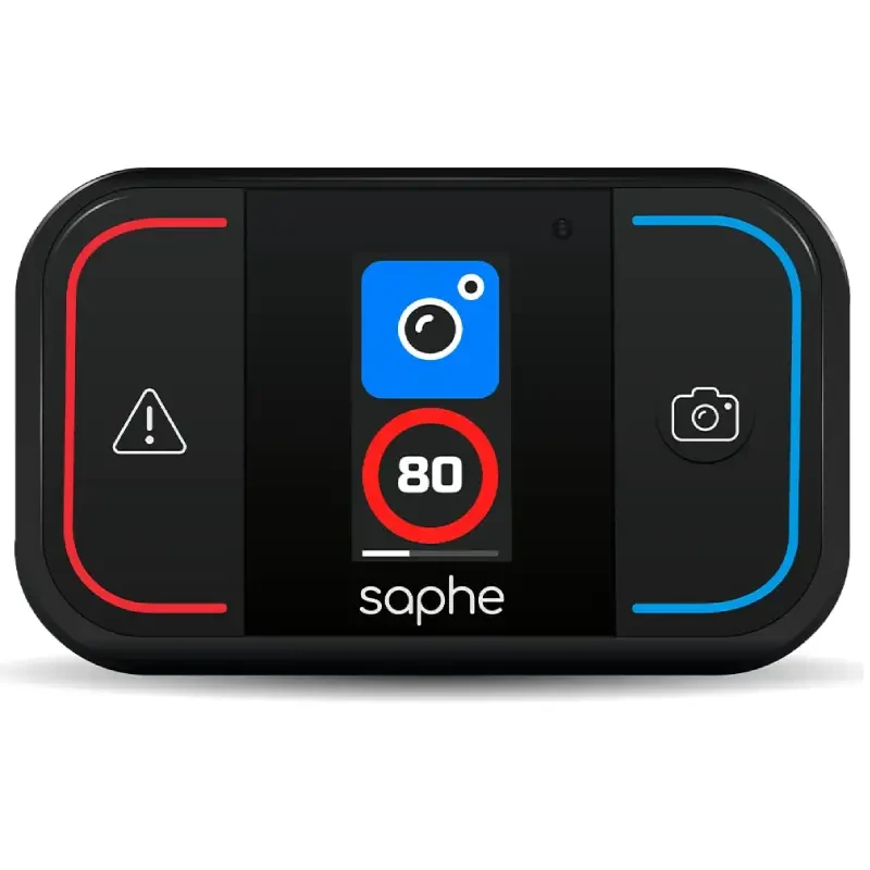 سیستم ردیاب و هشدار ترافیک خودرو صفه مدل Drive Mini 2012 با نمایشگر رنگی هشدار سرعت و خطرات جاده‌ای
