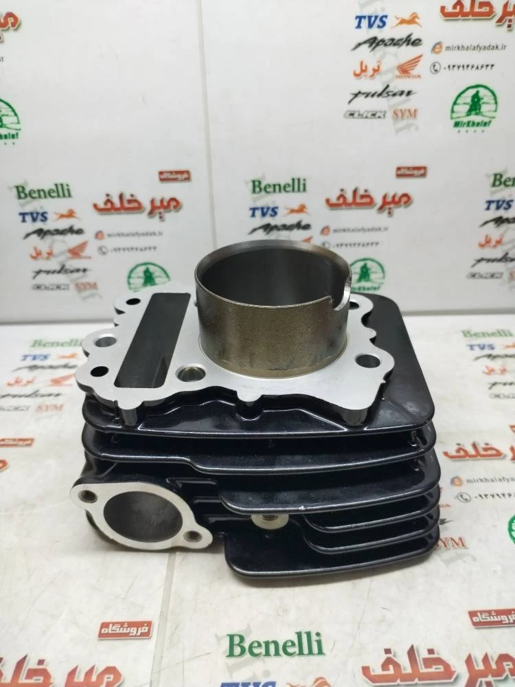 سیلندر و پیستون (پستان) کامل موتور پالس ls 135 ال اس اصلی