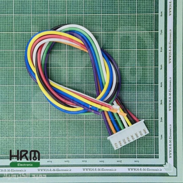 کانکتور دزدگیری XH سیمدار مادگی 8 پین (2.5mm)