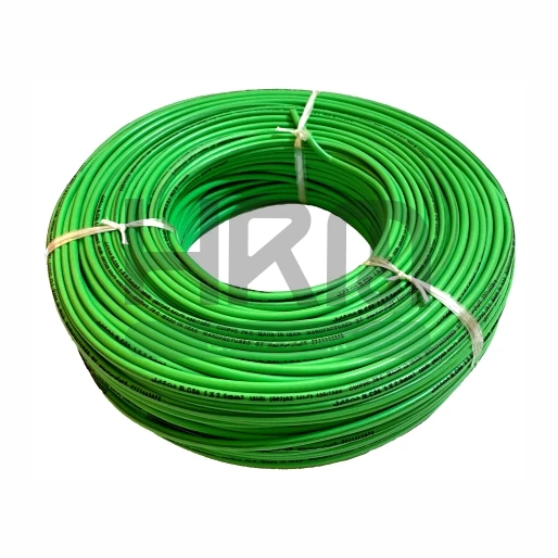 سیم افشان تمام مس سبز 0.50mm²