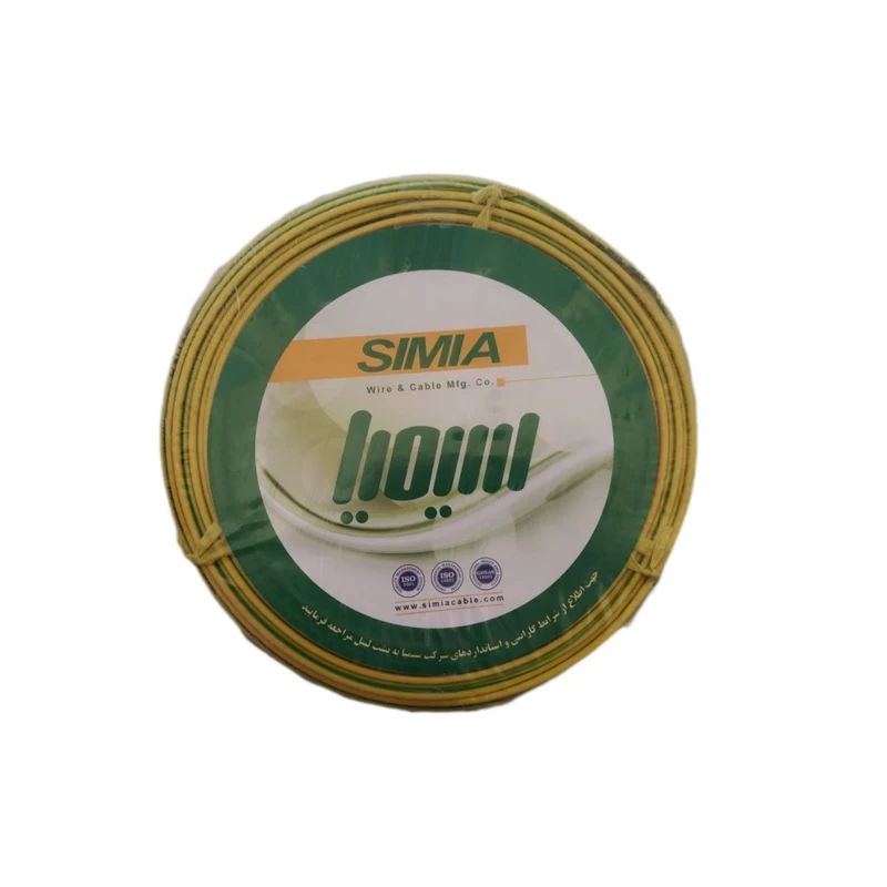 سیم برق افشان ارت 1.5 سیمیا
