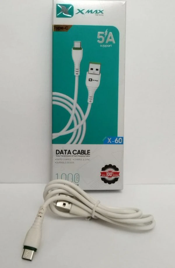 سیم شارژر تایپ سی XMAX مدل X‑60