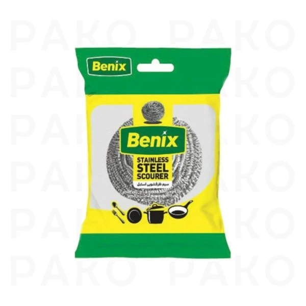 سیم ظرفشویی استیل بنیکس benix