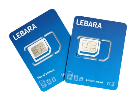 سیم کارت انگلیس لبارا | Lebara رجیستر شده و فعال