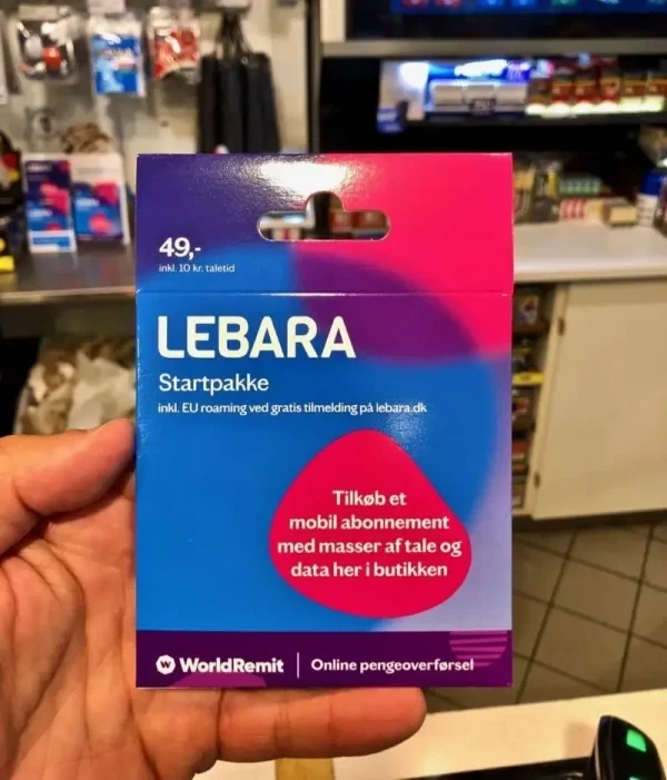 سیم کارت انگلیس لبارا | Lebara رجیستر نشده و غیرفعال