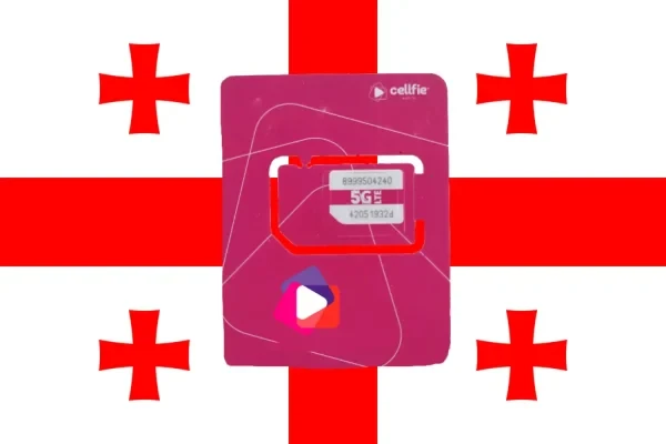سیم کارت فیزیکی Cellfie گرجستان