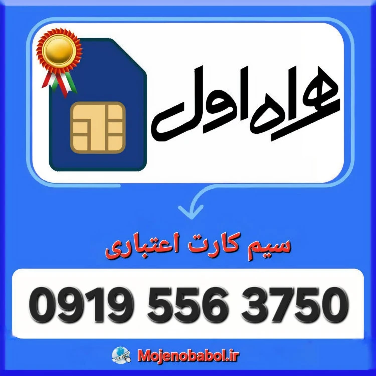 سیم کارت همراه اول 09195563750