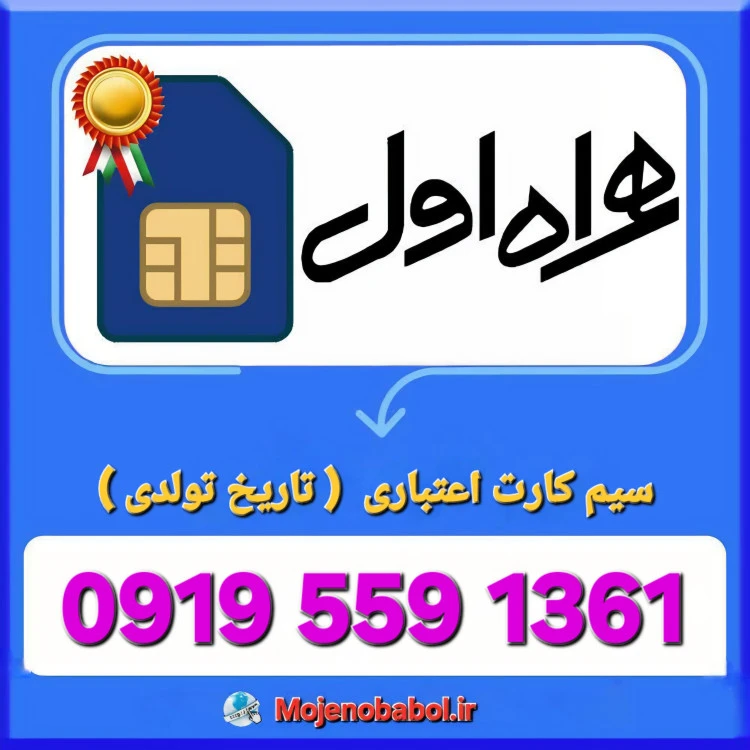 سیم کارت همراه اول 09195591361