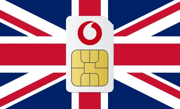 سیم کارت ودافون انگلیس | Vodafone