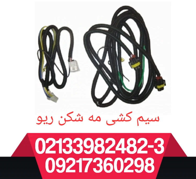 سیم کشی مه شکن جلو ریو سوکت فابریک