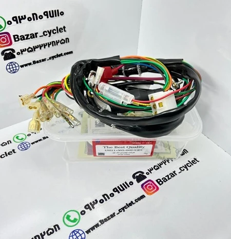 سیم کشی کامل موتور سیکلت هندا (CDI) استارتی با کیفیت اعلاء 125_150_200
