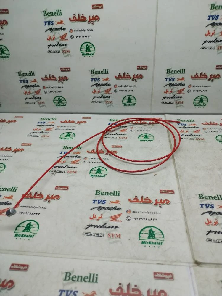 سیم کلاچ تکی هوندا و انواع موتورسیکلت (روکش دار)