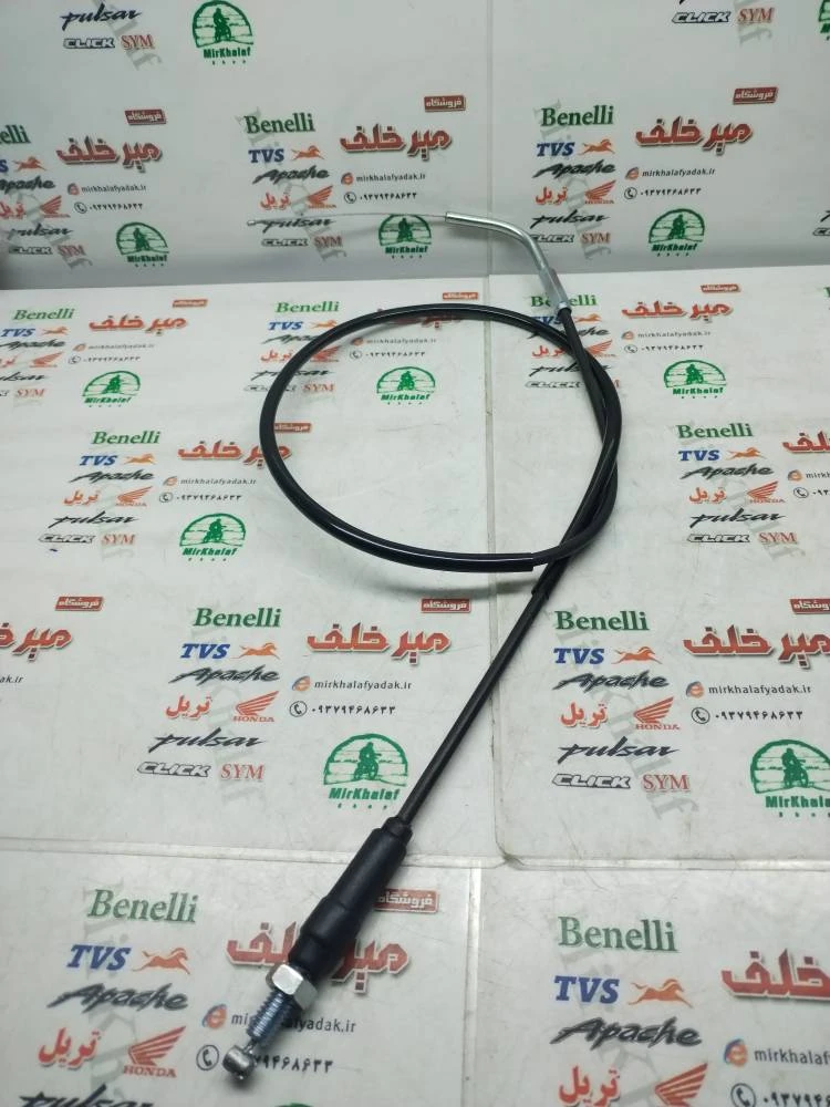 سیم گاز موتور تریل فلات طرح ktm کی تی ام کاربراتی