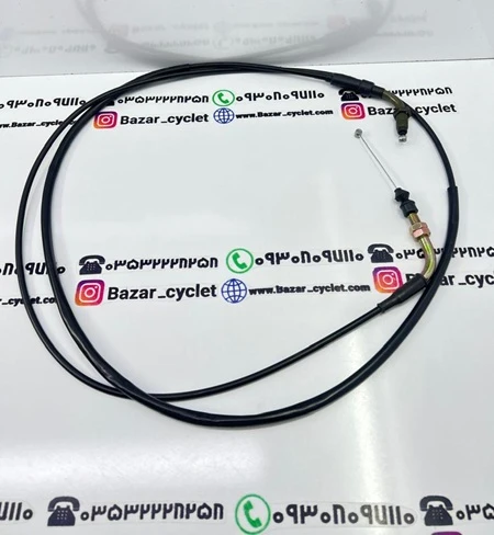 سیم گاز کامل موتور سیکلت طرح کلیک150 و HI CLICK150