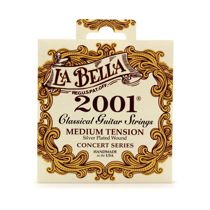 سیم گیتار Labella مدل 2001 medium hard classic اصلی