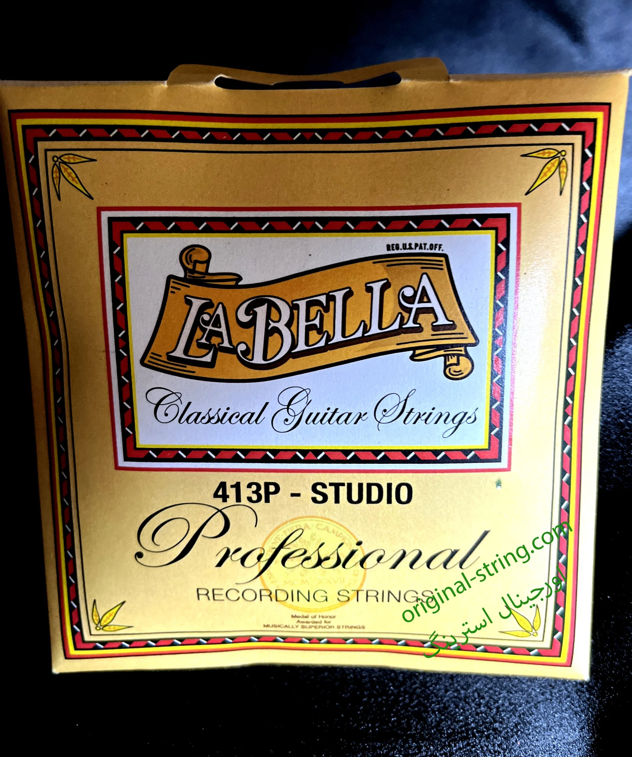 سیم گیتار Labella مدل 413P-STUDIO مدیوم تنشن اصل آمریکا