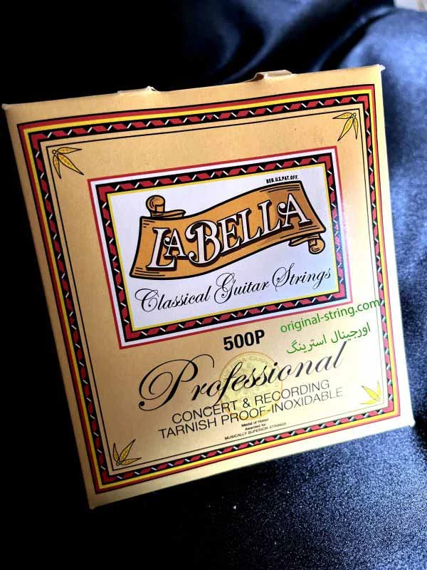 سیم گیتار Labella مدل 500P سری Concert مدیوم تنشن اصل آمریکا