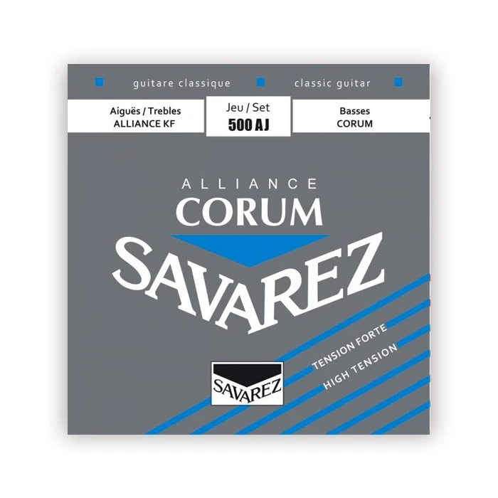 سیم گیتار Savarez مدل 500AJ های تنشن اصل فرانسه