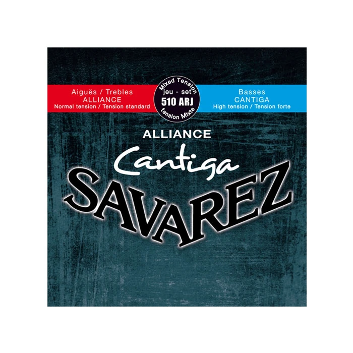 سیم گیتار Savarez مدل 510ARJ میکس تنشن اصل فرانسه