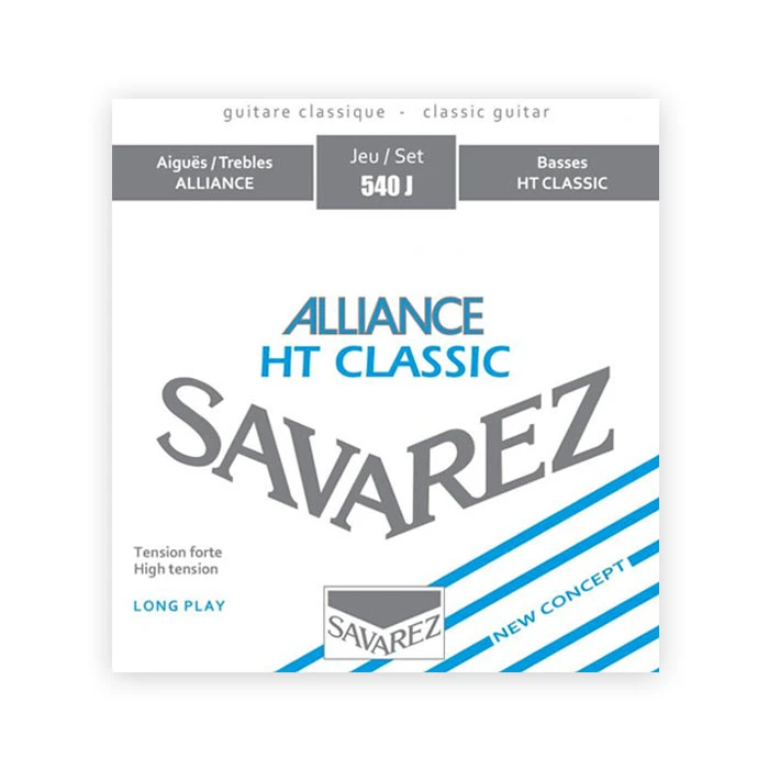 سیم گیتار Savarez مدل 540J های تنشن اصل فرانسه