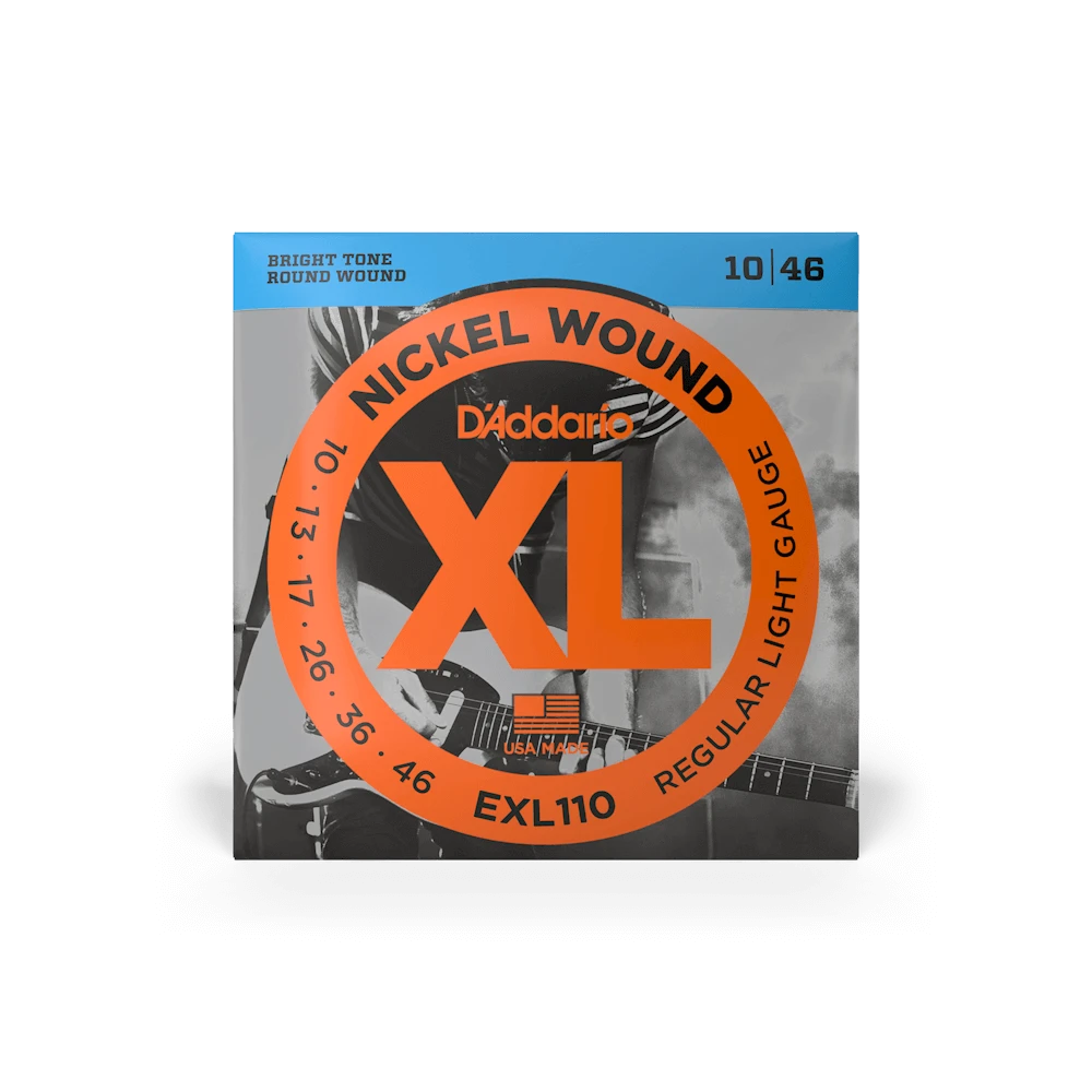 سیم گیتار الکتریک Daddario مدل EXL110 Regular Light اصلی