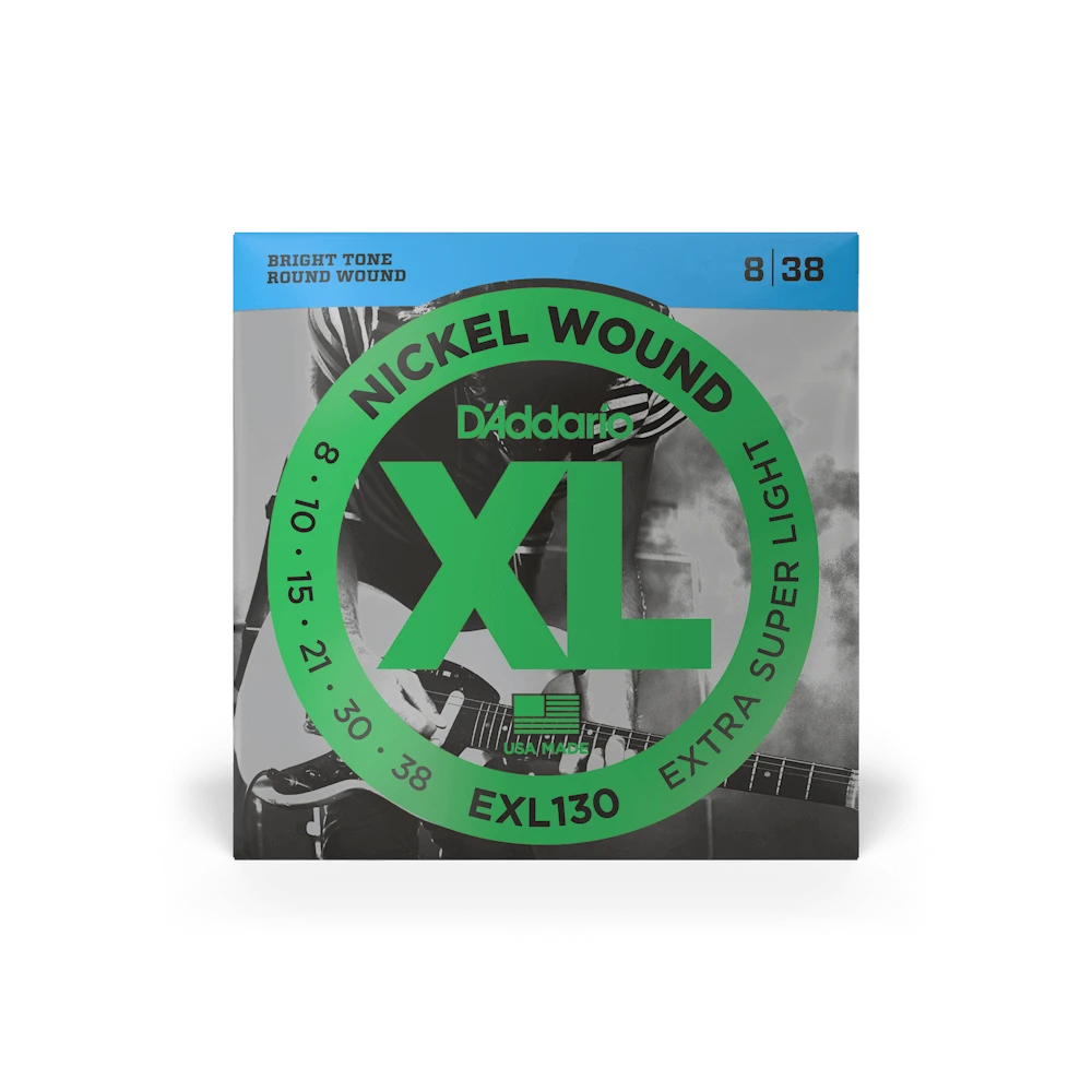 سیم گیتار الکتریک Daddario مدل EXL130 08-38 Regular Light اصلی