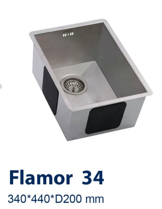 سینک استیل مدل 34 FLAMOR برند آونکس