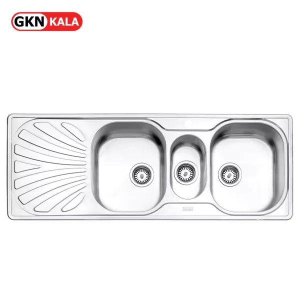 سینک توکار مدل 530 استیل البرز