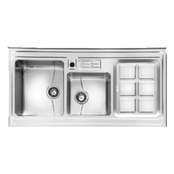 سینک ظرفشویی اخوان مدل 320s روکار (پس کرایه)