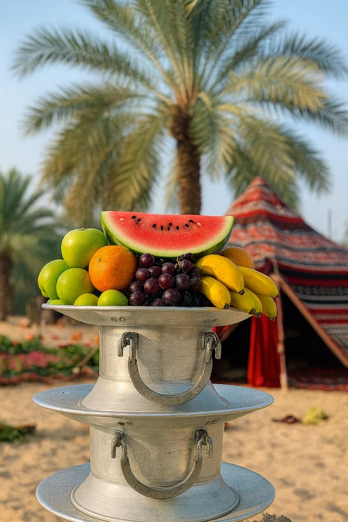 سینی بزرگ عربی مخصوص غذا و میوه