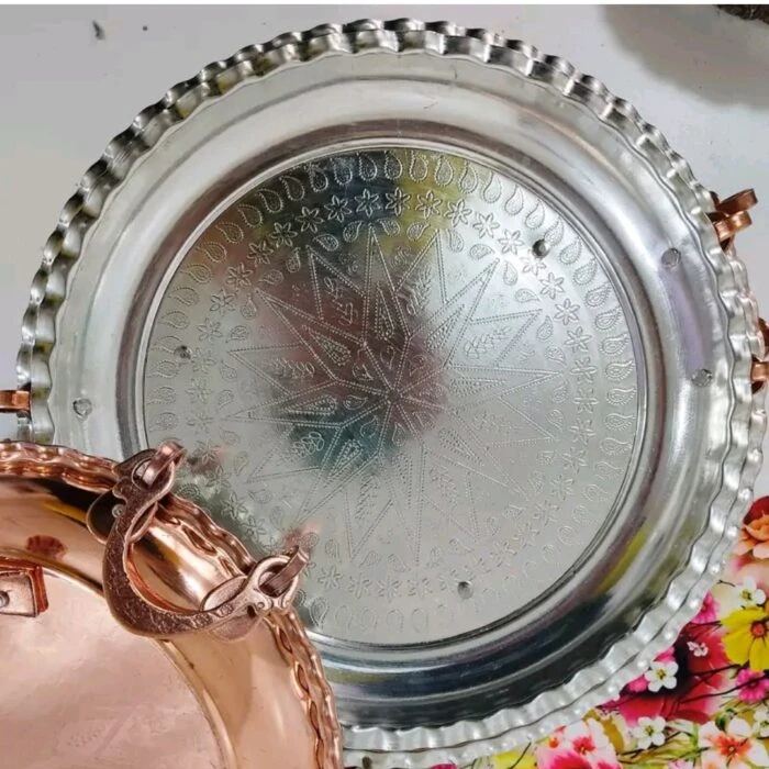 سینی مجمع مسی قطر 30 و34 نانو ارسال رایگان