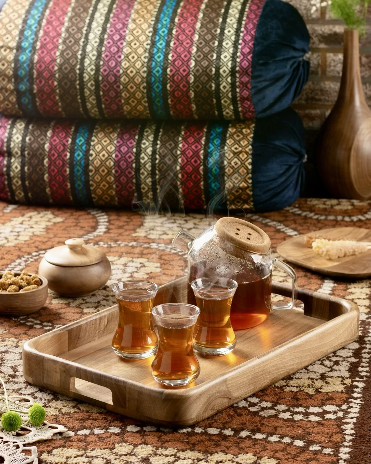 سینی مستطیل دسته دار اماهوم ATLAS /M&L